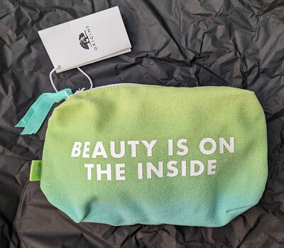Origins "Beauty Is On The Inside" Cosmetic Bag.