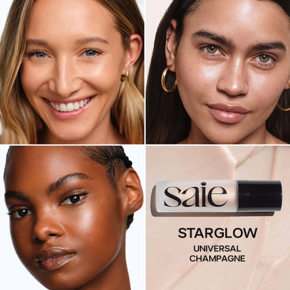 Saie Glowy Supergel Dewy Illuminating Fluid-Shade starglow