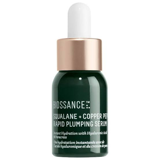 Biossance 
Copper Peptide Rapid Plumping & Hydrating Serum with Hyaluronic Acid + Squalane 12ml