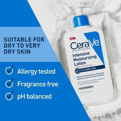 CeraVe Intensive Moisturising Lotion for Dry to Very Dry Skin (12 fl. oz.)