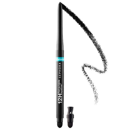 Sephora Retractable Waterproof Eyeliner in 01 Black
