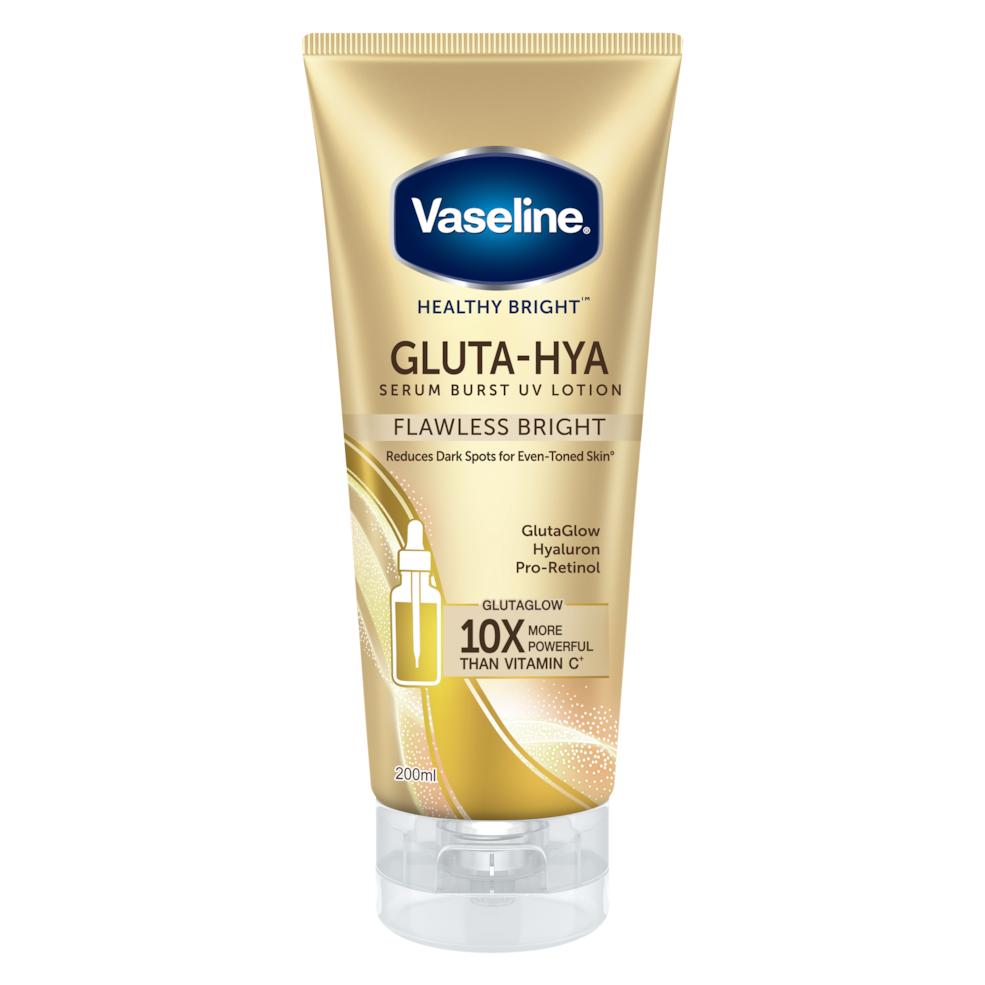 VASELINE® GLUTA-HYA SERUM BURST LOTION FLAWLESS BRIGHT 200ml