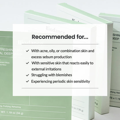 Biodance Refreshing Sea Kelp Real Deep Mask