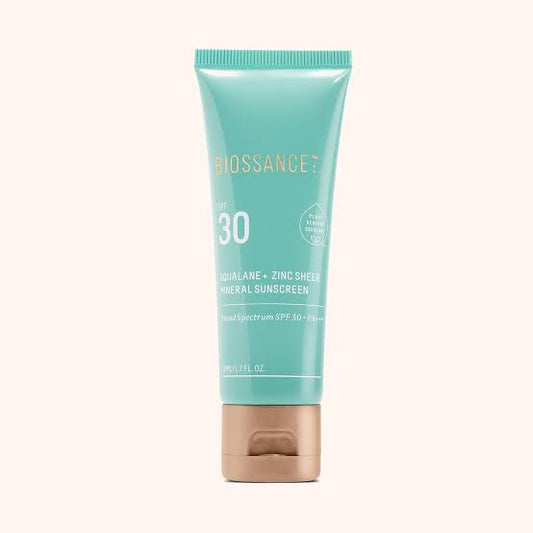 Biossance Squalane + Zinc Sheer Mineral Sunscreen 20ml