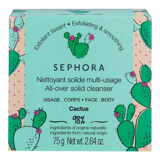 Sephora All-Over Solid Cleanser Cactus 75g