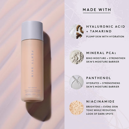 Fenty Skin
Fat Water Hydrating Milky Toner Essence with Hyaluronic Acid + Tamarind 50ml