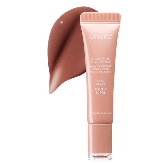 LANEIGE 
Glaze Craze Tinted Polypeptide Lip Serum- Nude beige