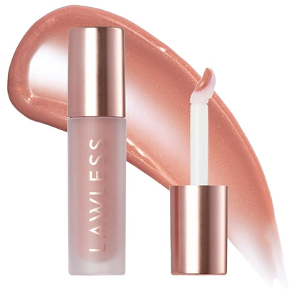 LAWLESS 
Forget The Filler Lip Plumper Line Smoothing Gloss Mini