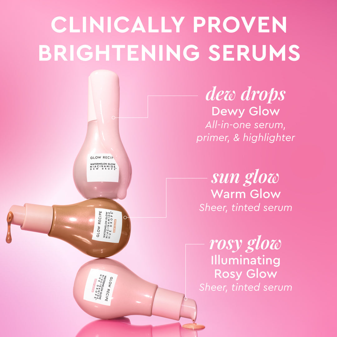 Glow Recipe Watermelon Glow Niacinamide Hue Drops - Rosy Glow 40ml