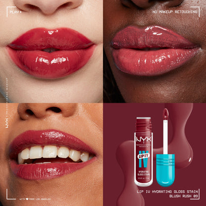 NYX Lip I.V. Hydrating Lip Gloss Stain