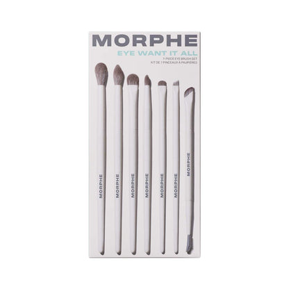 Morphe 
Eye Want It All 7-Piece Eye Brush Set