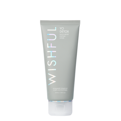 Wishful Yo Detox Charcoal Face & Body Enzyme Scrub
Size: 100ml
