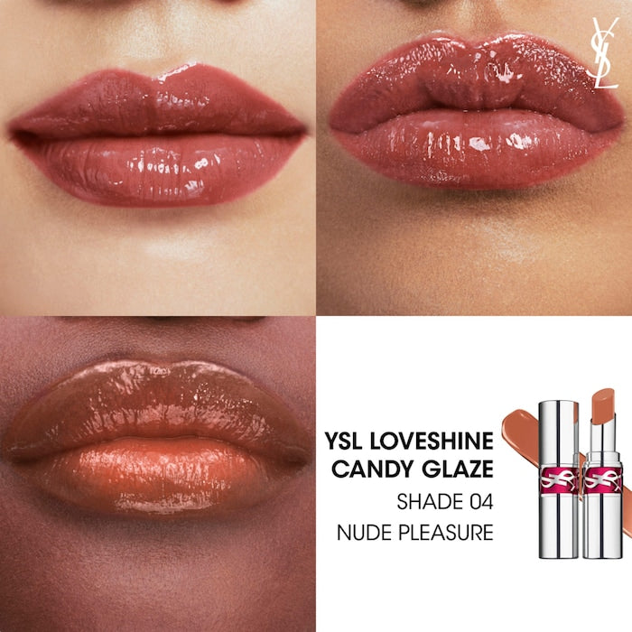 YSL Candy Glaze Lip Gloss Stick Full Size