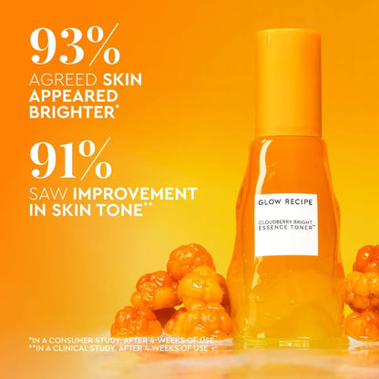 Glow Recipe
Cloudberry Bright Essence Toner™