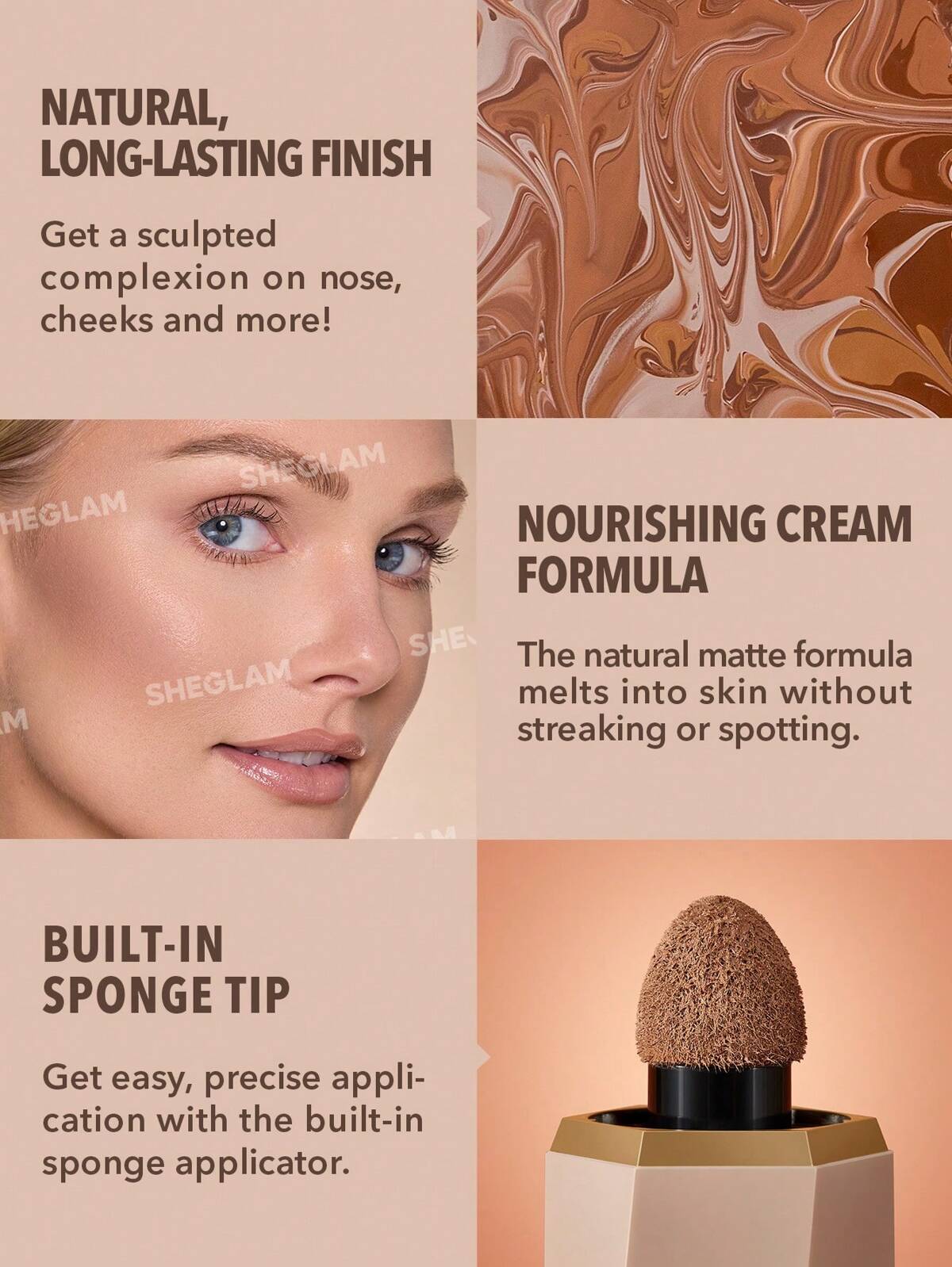 Sheglam Sun Sculpt Liquid Contour-Warm Honey