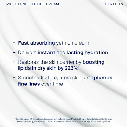 Skinfix  barrier+ Strengthening and Moisturizing Triple Lipid-Peptide Cream 15ml