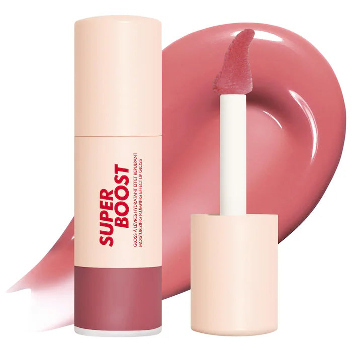 MAKE UP FOR EVER 
Super Boost Moisturizing & Plumping Lip Gloss