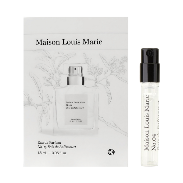 Maison Louis Marie No.04 Bois de Balincourt Eau de Parfum 1.5ml Vial