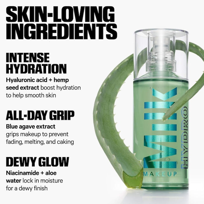MILK MAKEUP 
Hydro Grip Hydrating Makeup Primer with Hyaluronic Acid + Niacinamide