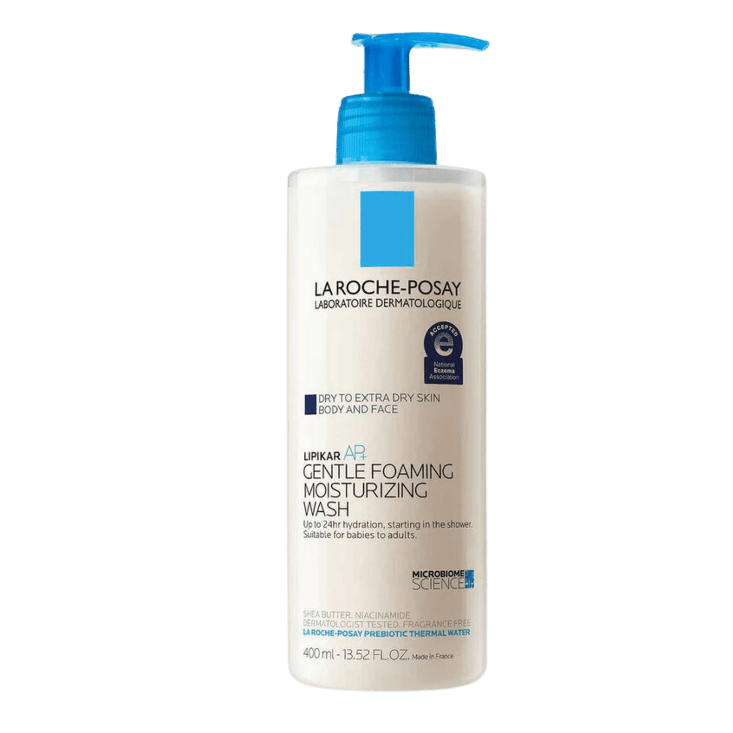 La Roche-Posay Toleriane Gentle Foaming Moisturizing Wash 400ml — Damaged Pump