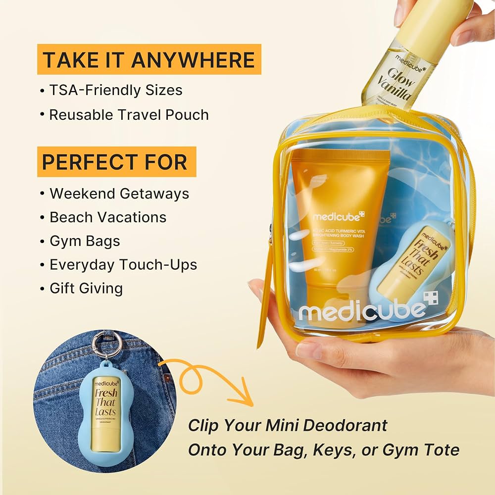 Medicube Fresh Glow Travel Body Kit