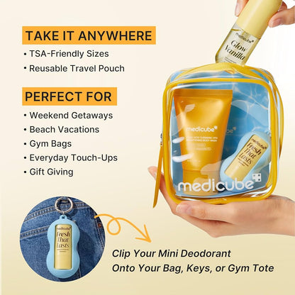 Medicube Fresh Glow Travel Body Kit