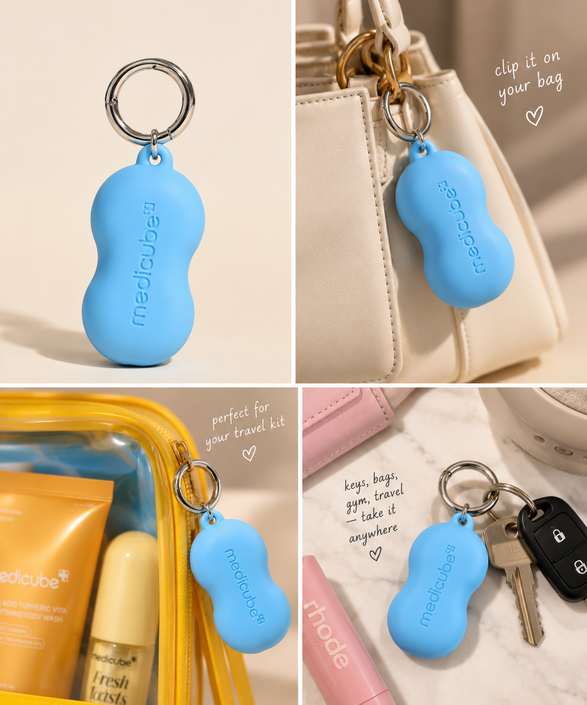 Medicube Fresh Glow Keychain
