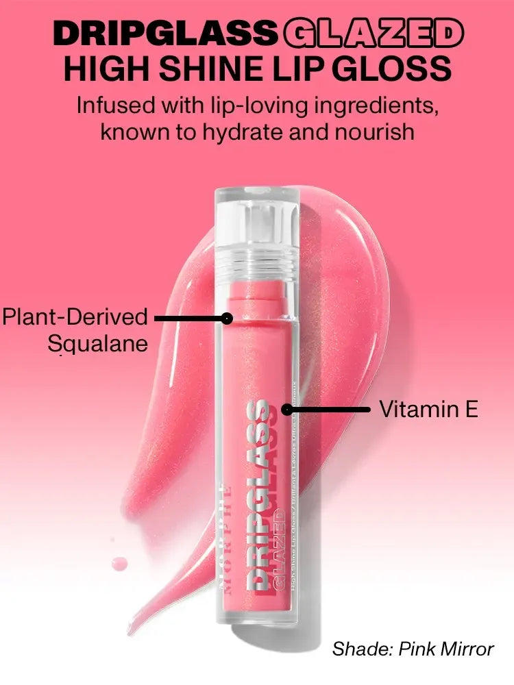 Morphe
Dripglass Glazed High Shine Lip Gloss