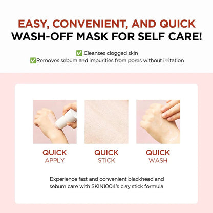 Skin1004 Poremizing Quick Clay Stick Mask 27g