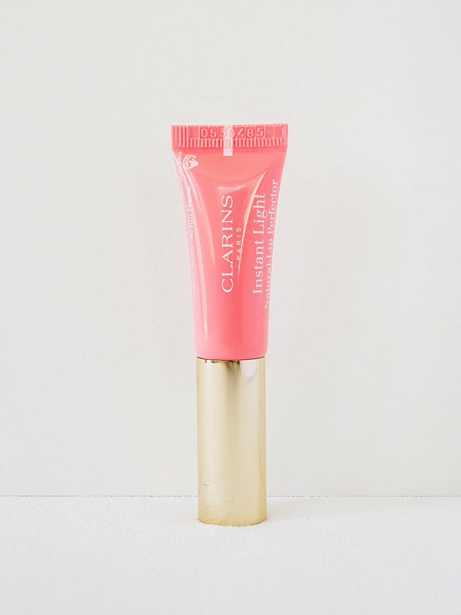 CLARINS Natural Lip Perfector Shade 01 Rose Shimmer - 5 ml