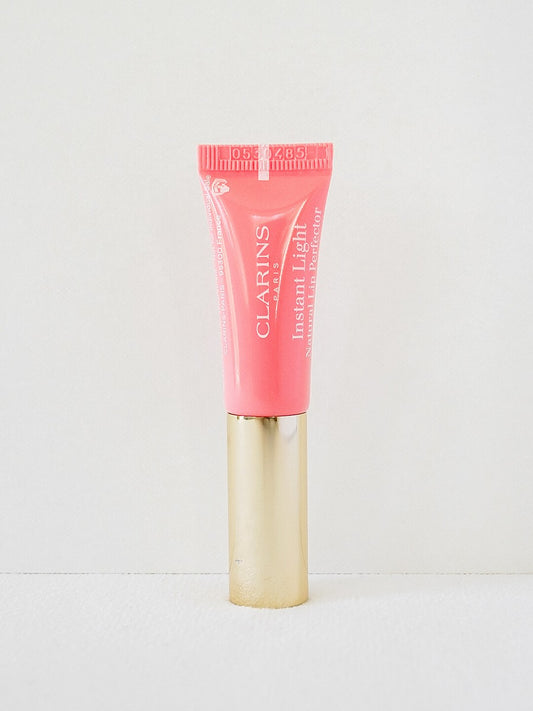 CLARINS Natural Lip Perfector Shade 01 Rose Shimmer - 5 ml
