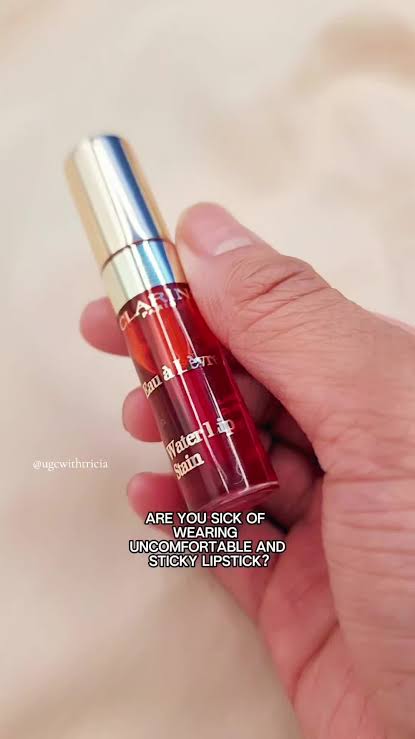 Clarins Free Water Lip Stain in 03 Red Water 2.8ml