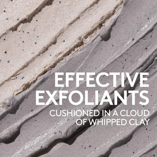 Fenty Beauty Cookies N Clean Whipped Clay Intensive Pore + Blackhead Face Scrub with Volcanic Sand + Charcoal 100ml