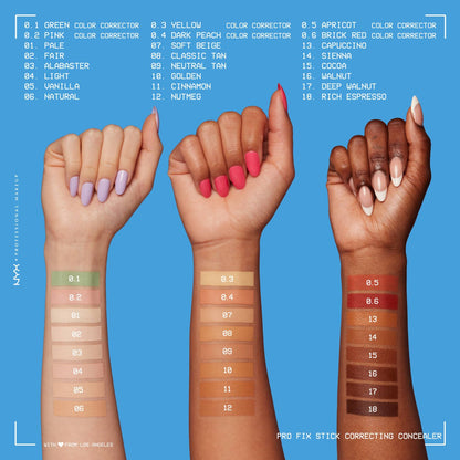 NYX Professional Makeup Color Correcting Pro Fix Stick Concealer