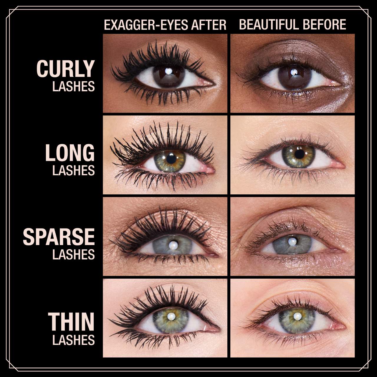 Charlotte Tilbury Exagger-eyes Volumizing and Curling Mascara Mini