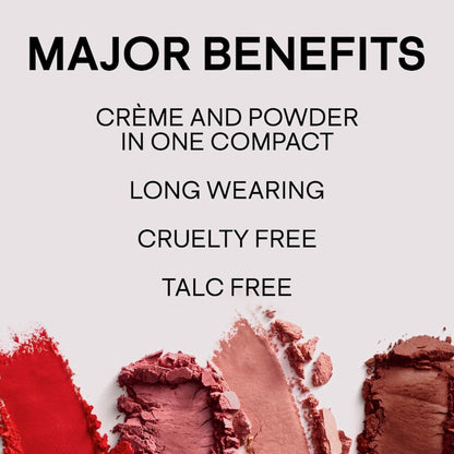 PATRICK TA 
Mini Major Headlines Double-Take Crème & Powder Blush Duo