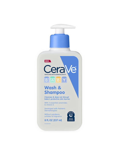 Cera Ve Baby Wash and Shampoo 473 ml
