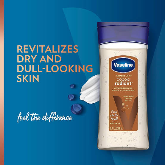 Vaseline Intensive Care Cocoa Radiant Body Oil 200ml