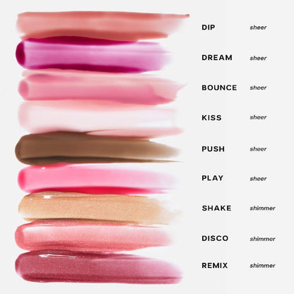 Saie Glossy bounce™ High-Shine Hydrating Lip Gloss Oil Full Size-