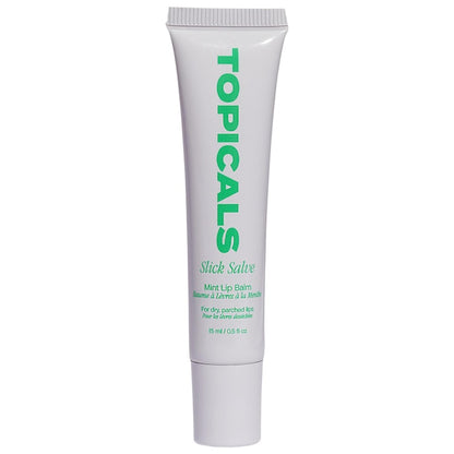 Topicals 
Slick Salve Glossy Lip Balm for Soothing + Hydration Mint