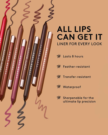 Fenty Beauty TRACE'D OUT longwear waterproof pencil lip liner