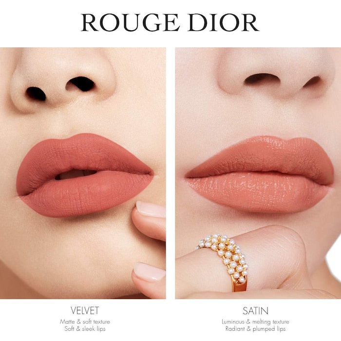 DIOR Rouge Lipstick-Classic Rosewood