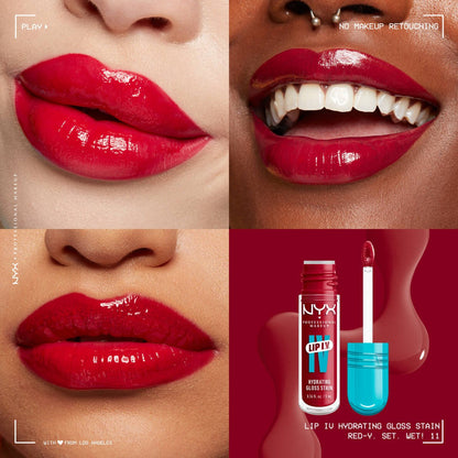 NYX Lip I.V. Hydrating Lip Gloss Stain