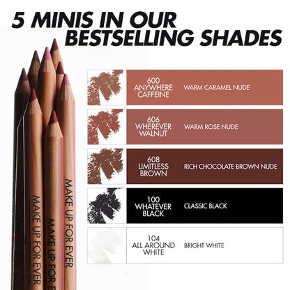 MAKE UP FOR EVER
Artist Color Pencil Longwear Liner Mini