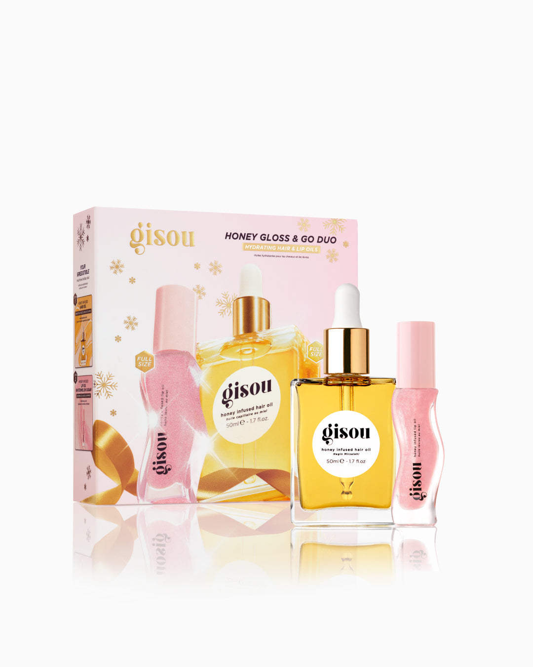 Gisou Honey Gloss & Go Duo Gift Set