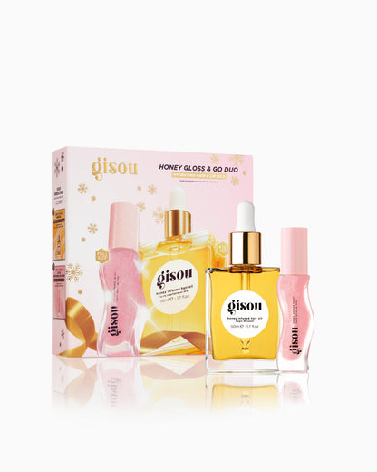Gisou Honey Gloss & Go Duo Gift Set