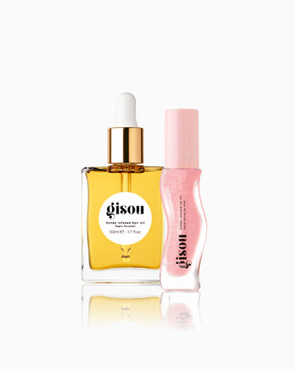 Gisou Honey Gloss & Go Duo Gift Set