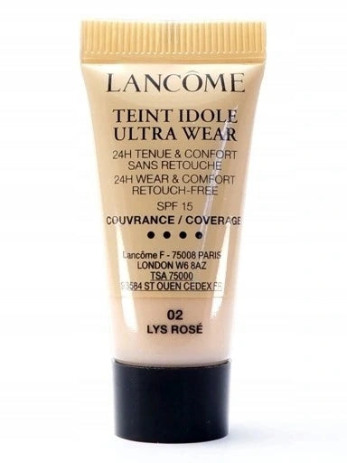 Lancôme Teint Idole Ultra Wear Foundation- shade 02 Lys Rose 5ml