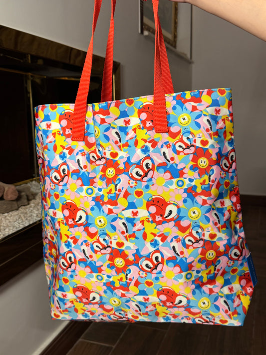 Estee Lauder Floral Hattie Stewart Large Tote Bag