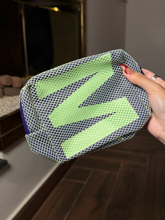 Milk Makeup Limited Edition Green Mesh Cosmetic Pouch